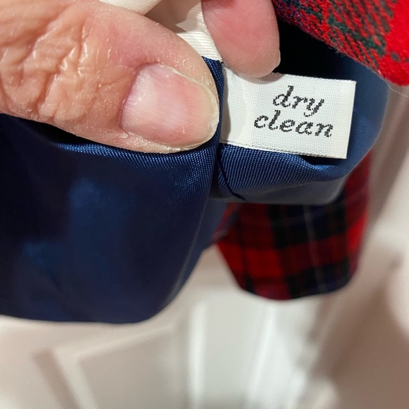 Pendleton women’s shirt tartan plaid blazer, petite, vintage, size petite M. USA - Picture 4 of 9